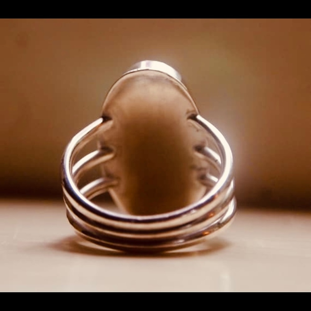 ❤️SOLD❤️Abalone Shell statement ring - Picture 7 of 8